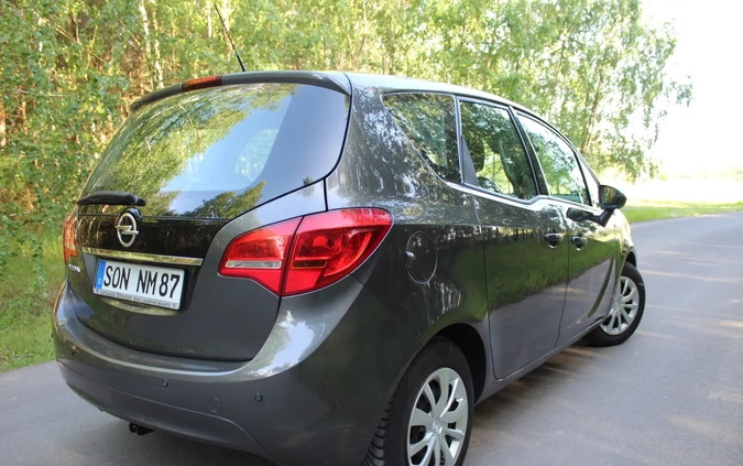 Opel Meriva cena 22900 przebieg: 134675, rok produkcji 2010 z Łęczyca małe 667